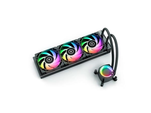 EkWaterBlocks EK-Nucleus AIO CR360 Lux D-RGB - Kylsystem med vätska till processorn - Elementstorlek: 360 mm - (för: LGA1150, LGA1151, LGA1155, LGA11