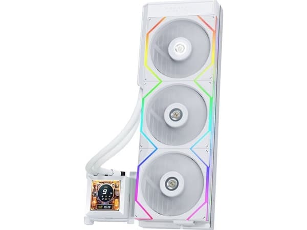 Lian Li Lian Li HydroShift LCD 360TL Komplett-Wasserkühlung vesijäähdytys - valkoinen