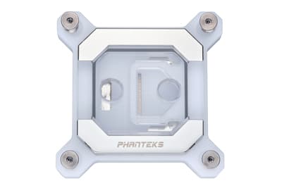 Phanteks Glacier, Vannblokk, Akryl, Kopper, Gjennomsiktig, Hvit, LGA 1150 (kontakt H3), LGA 1151 (kontakt H4), LGA 1155 (Socket H2), LGA 1156 (Socket