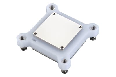 Phanteks Glacier, Vannblokk, Akryl, Kopper, Gjennomsiktig, Hvit, LGA 1150 (kontakt H3), LGA 1151 (kontakt H4), LGA 1155 (Socket H2), LGA 1156 (Socket