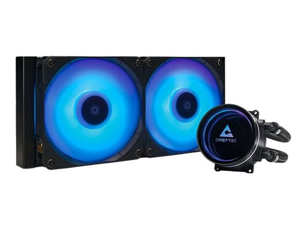 Chieftec Iceberg 240 - Væskekjølesystem for prosessor - Radiatorstørrelse: 240 mm - (for: LGA1150, LGA1151, LGA1155, LGA1156, LGA1200, LGA1700, LGA18
