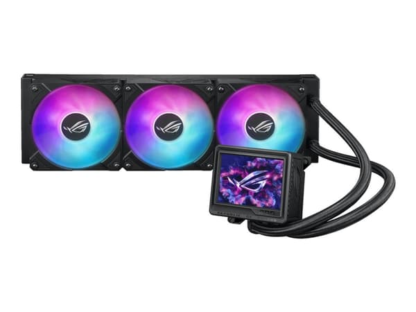 ASUS ROG Ryujin III 360 ARGB Extreme - Væskekjølesystem for prosessor - Radiatorstørrelse: 360 mm - (for: LGA115x Socket, LGA1200, LGA1700, LGA1851, Sort