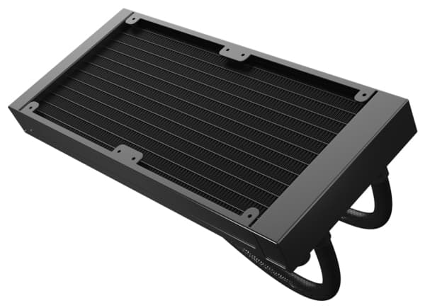 LC-Power LC-CC-240-B-ARGB, Alt-i-ett væskekjøler, 12 cm, Sort