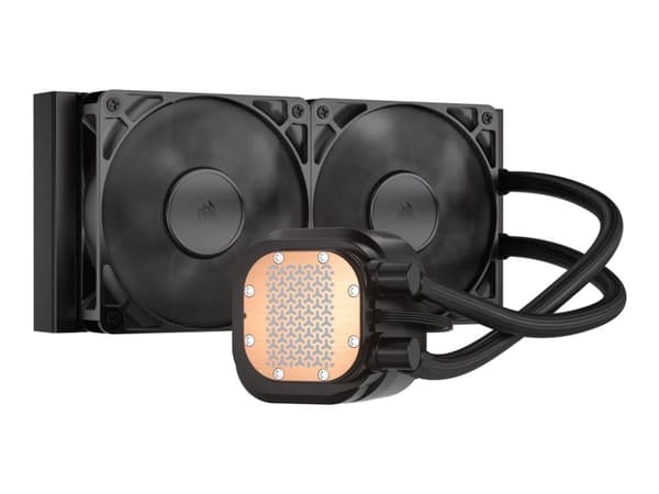 CORSAIR Nautilus 240 RS - Kylsystem med vätska till processorn - Elementstorlek: 240 mm - (för: LGA1851, LGA1700, AM5, AM4) - koppar - 120 mm