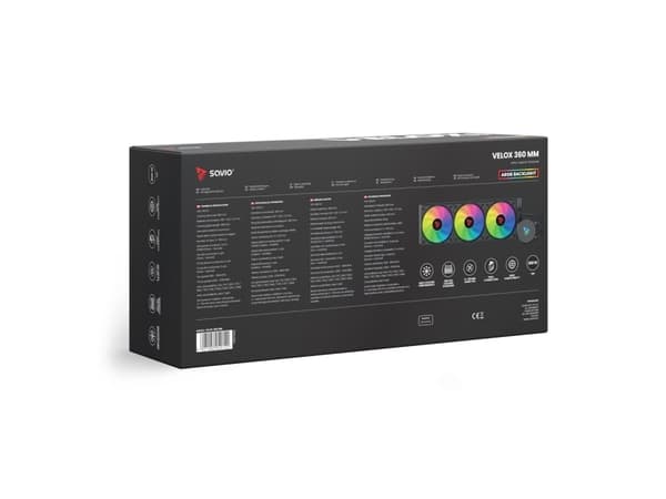 SAVIO VELOX 360mm ARGB CPU vannkjøling