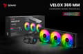 Miniatyrbilde 5 av 5: SAVIO VELOX 360mm ARGB CPU vannkjøling