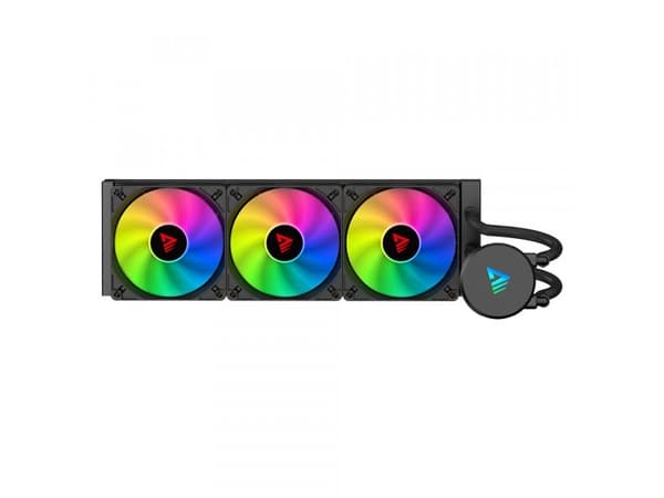 SAVIO VELOX 360mm ARGB CPU-vedenjäähdytin musta