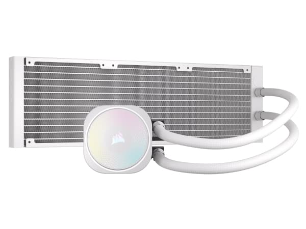 CORSAIR Nautilus 360 RS ARGB - Kylsystem med vätska till processorn - Elementstorlek: 360 mm - (för: LGA1851, LGA1700, AM5, AM4) - koppar - 120 mm -