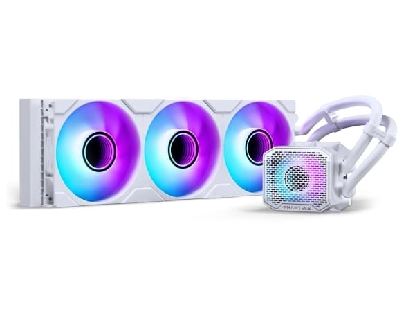 PHANTEKS Glacier One 360M25 Gen2 DRGB AiO vesijäähdytys - 360 mm, valkoinen