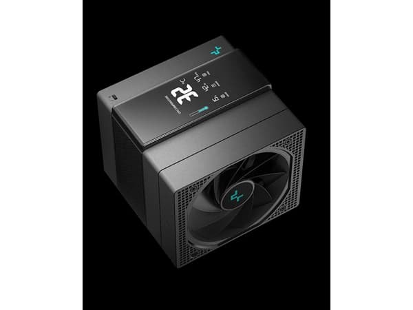 Deepcool ASSASSIN IV VC VISION - Processorkylare - med LCD thermometer, skärm - (för: LGA2066, LGA2011-3, LGA2011, LGA1700, LGA1200, LGA1151, LGA1150