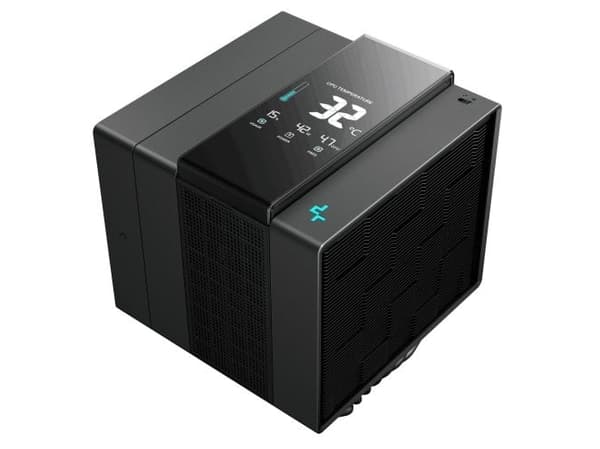 Deepcool ASSASSIN IV VC VISION - Processorkylare - med LCD thermometer, skärm - (för: LGA2066, LGA2011-3, LGA2011, LGA1700, LGA1200, LGA1151, LGA1150