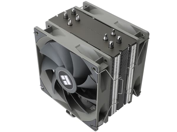 Thermalright Assassin Spirit 120 V2, VGA-kylare, 12 cm, 1500 RPM, Gjuten aluminium, Svart