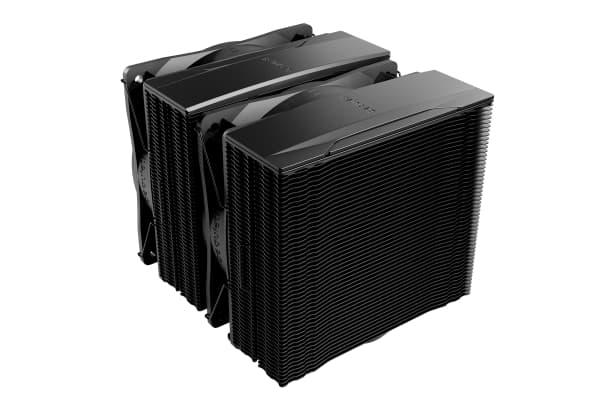 be quiet! PURE ROCK PRO 3 LX - Processorkylare - (för: LGA1150, LGA1151, LGA1155, LGA1200, LGA1700, LGA1851, AM4, AM5) - copper with nickel plated ba