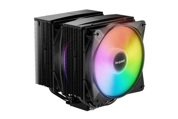 be quiet! PURE ROCK PRO 3 LX - Processorkylare - (för: LGA1150, LGA1151, LGA1155, LGA1200, LGA1700, LGA1851, AM4, AM5) - copper with nickel plated ba