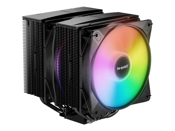 be quiet! PURE ROCK PRO 3 LX - Processorkylare - (för: LGA1150, LGA1151, LGA1155, LGA1200, LGA1700, LGA1851, AM4, AM5) - copper with nickel plated ba