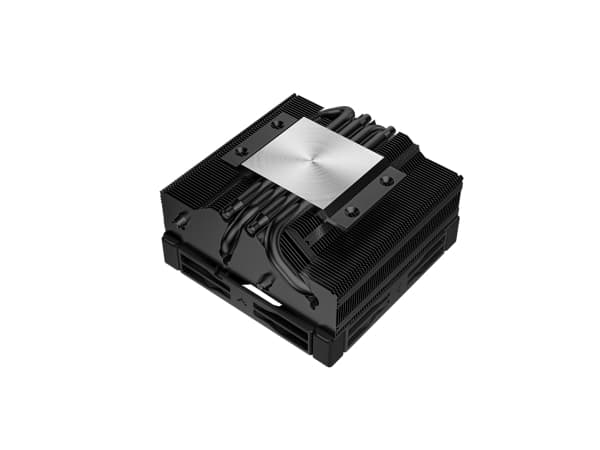 Deepcool AN400 BK - Prosessorkjøler - (for: LGA1150, LGA1151, LGA1155, LGA1200, LGA1700, AM4, AM5) - kobberkaldplate - 92 mm