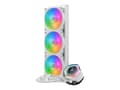 Miniatyrbilde 1 av 3: Cooler Master MasterLiquid 360 ION - White Edition - væskekjølesystem for prosessor - Radiatorstørrelse: 360 mm - (for: LGA1700, LGA1200, LGA1151, LG