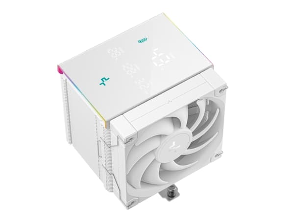DeepCool AK500 Digital Pro WH, Luftkøler, 12 cm, Hvid