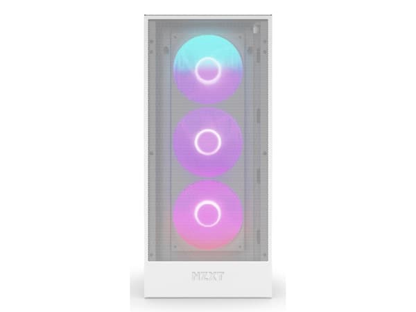 NZXT Kraken Elite 420 RGB, alt-i-ett-væskekjøler, 14 cm, Hvit
