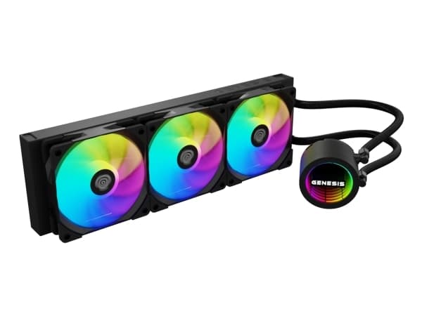 Genesis Hydria 360 ARGB sort vattenkylare (NLG-2321) Svart