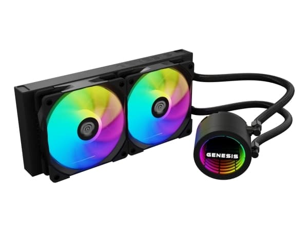 Genesis Hydria 240 ARGB sort vattenkylare (NLG-2319)