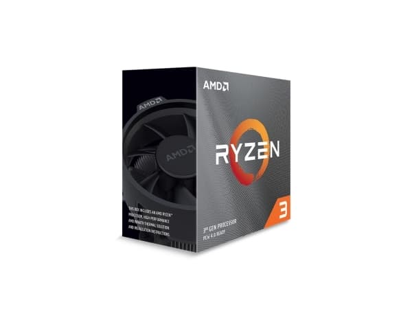 AMD Ryzen 3 3100 - 3.6 GHz - 4 kärnor - 8 trådar - 16 MB cache - Socket AM4 - Box