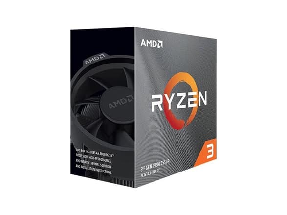 AMD Ryzen 3 3100 - 3.6 GHz - 4 kärnor - 8 trådar - 16 MB cache - Socket AM4 - Box