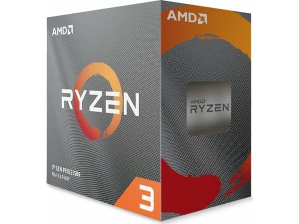 AMD Ryzen 3 3100 - 3.6 GHz - 4 kärnor - 8 trådar - 16 MB cache - Socket AM4 - Box