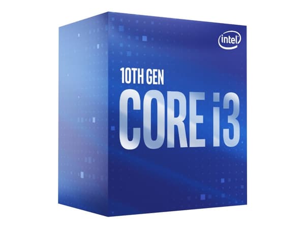 Intel Core i3-10100, Intel® Core™ i3, LGA 1200 (Socket H5), 14 nm, Intel, i3-10100, 3,6 GHz