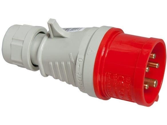Polam Naklo Portable plug quick coupler 16A400V3P + N + Z IP-44 (3628-326)