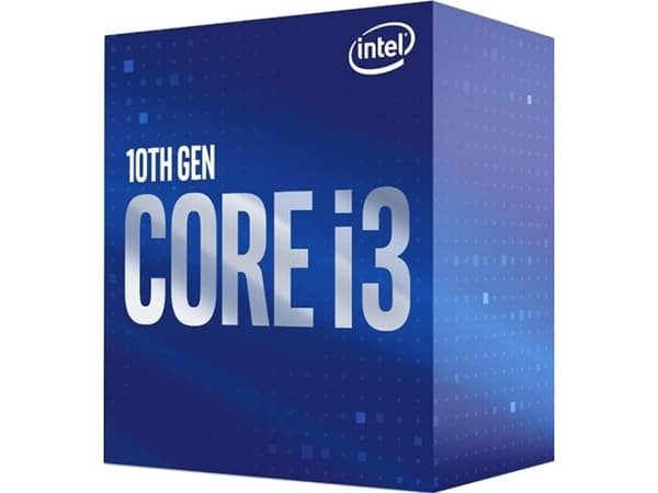 Intel Core i3-10320, Intel® Core™ i3, LGA 1200 (Socket H5), 14 nm, Intel, i3-10320, 3,8 GHz