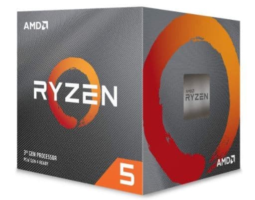 AMD Ryzen 5 3500X - 3.6 GHz - med 6 kärnor - 6 trådar - 32 MB cache - Socket AM4 - Box