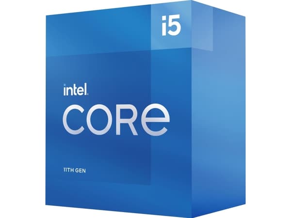 Intel Core i5 11400 (Rocket Lake) - 6-core - 2,6 GHz (4,4 GHz turbo) - Intel LGA1200 - Intel Graphics UHD 750 - Box (Inkl. køler)