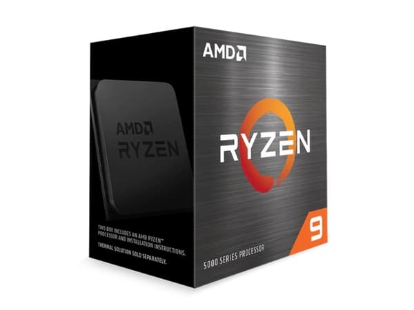 AMD Ryzen 9 5900X - 3.7 GHz - 12-core - 24 tråder - 64 MB cache - Socket AM4 - PIB/WOF