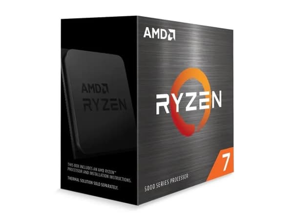AMD Ryzen 7 5700G - 3.8 GHz - 8 kjerner - 16 tråder - 16 MB cache - Socket AM4 - Boks