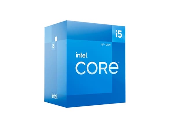 Intel Core i5 12400 - 2,5 GHz - 6-ytiminen - 12 säiettä - 18 Mt välimuisti - LGA1700-kanta - Laatikko