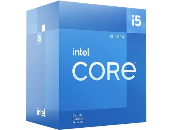 Intel Core i5-12400F, Intel® Core™ i5, LGA 1700, Intel, i5-12400F, 64-bit, 12. generasjons Intel® Core™ i5