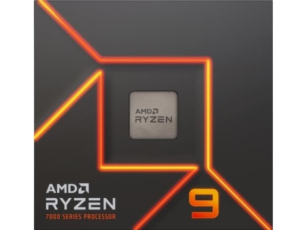 AMD Ryzen™ 9 7900X - 4,7 GHz/5,6 GHz - 12 ydintä - 24 säiettä - 32 Mt:n välimuisti - Socket AM5 - Box