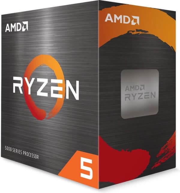 AMD Ryzen 5 5500 - Prosessori 3,6 GHz (4,2 GHz) - 6 ydintä - 12 säiettä - 19 Mt välimuisti - AM4-liitäntä - AMD Wraith Stealth - laatikko