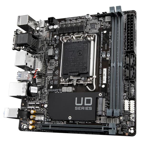 Gigabyte H610I DDR4 - Intel - LGA 1700 - Intel® Celeron® - Intel® Coreâ„¢ i3 - Intel Core i5 - Intel Core i7 - Intel Core i9 - Intel® Pentium®G - LGA