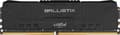 Miniatyrbillede 1 af 8: CRUCIAL Ballistix Black 2x8GB (16GB Kit) DDR4 3200MT/s CL16
