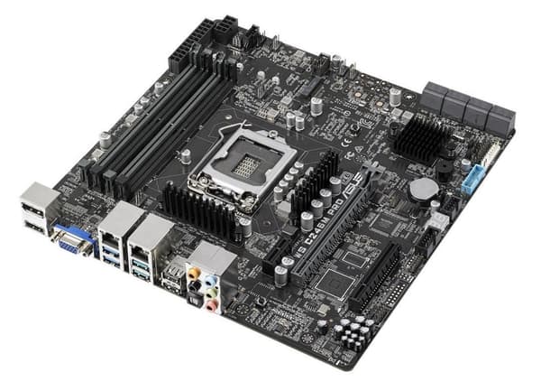 ASUS WS C246M PRO Workstation Mainboard (Micro-ATX, Intel Skylake / Skylake Refresh Series, LGA 1151-2, 4x DDR4 2666 MHz ECC, PCIe 3.0, SATA, M.2, NVM