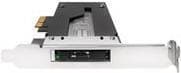 ICY Dock ToughArmor MB840M2P-B - Tallennusohjain - M.2 - 1 lähetin/kanava - M.2 NVMe -kortti - 32 Gbit/s - PCIe 3.0 x4 - musta, hopea (MB840M2P-B) musta, Hopea