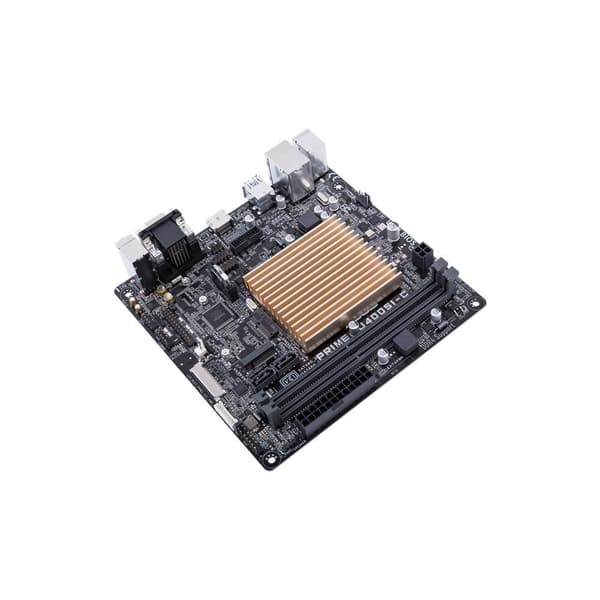 ASUS PRIME J4005I-C - Emolevy - Mini-ITX - Intel Celeron J4005 - USB 3.1 Gen 1 - Gigabit LAN - Sisäänrakennettu grafiikka - HD Audio (8ch)