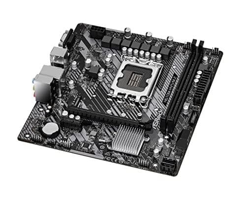 Asrock H610M-HVS/M.2 R2.0, Intel H610, 1700, Micro ATX, 2 DDR4, VGA, HDMI, PCIe4, 1x M.2