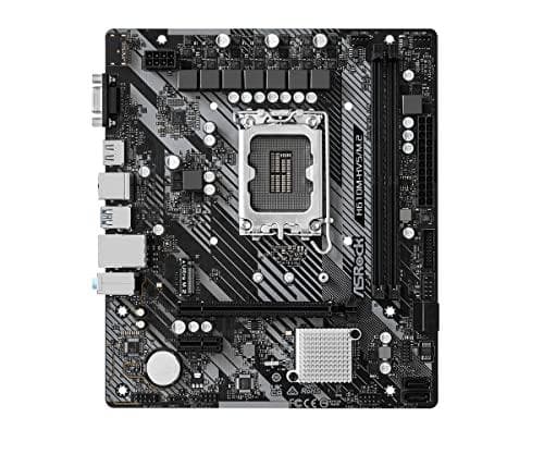 Asrock H610M-HVS/M.2 R2.0, Intel H610, 1700, Micro ATX, 2 DDR4, VGA, HDMI, PCIe4, 1x M.2
