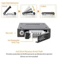 Miniatyrbild 4 av 6: ICY DOCK ToughArmor MB991SK-B - SATA hot swap ram för 2,5 tum (6,4 cm) SSD/HDD - full metall