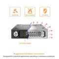 Miniatyrbild 5 av 6: ICY DOCK ToughArmor MB991SK-B - SATA hot swap ram för 2,5 tum (6,4 cm) SSD/HDD - full metall