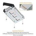 Miniatyrbild 6 av 6: ICY DOCK ToughArmor MB991SK-B - SATA hot swap ram för 2,5 tum (6,4 cm) SSD/HDD - full metall