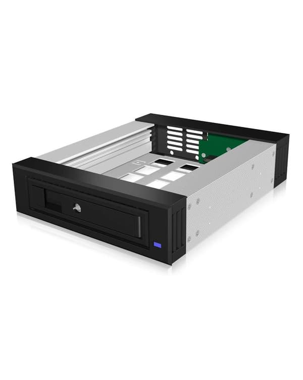 RaidSonic ICY BOX IB-129SSK-B - Adapter för förvaringsutrymme - Svart (20048,IB-129SSK-B)